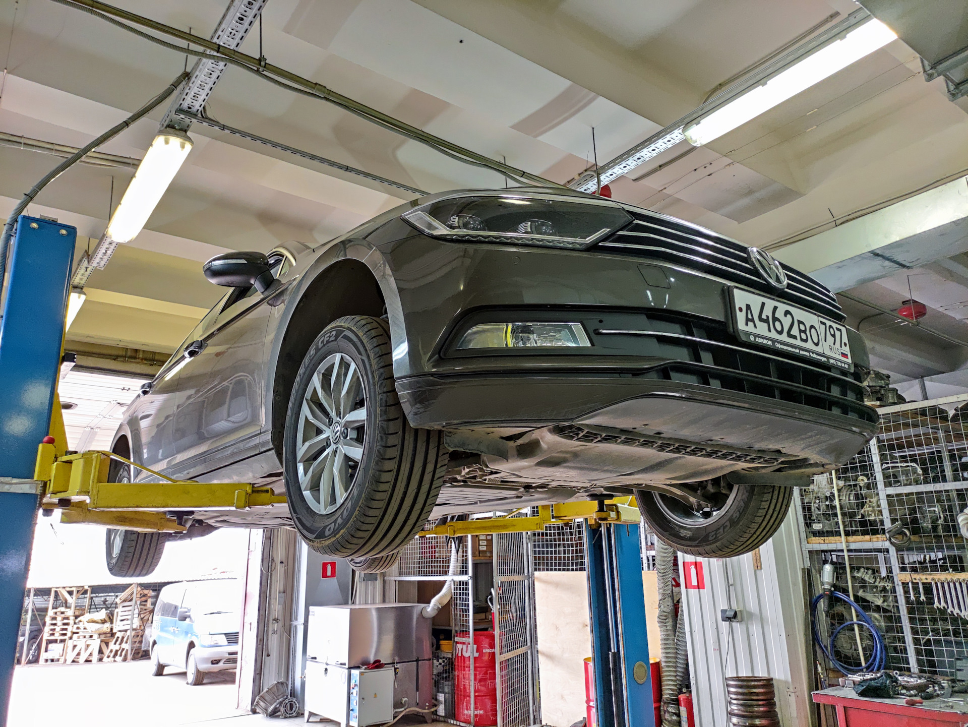 Поменял масло в DSG DQ200 — Volkswagen Passat Variant (B8), 1,4 л, 2016 ...