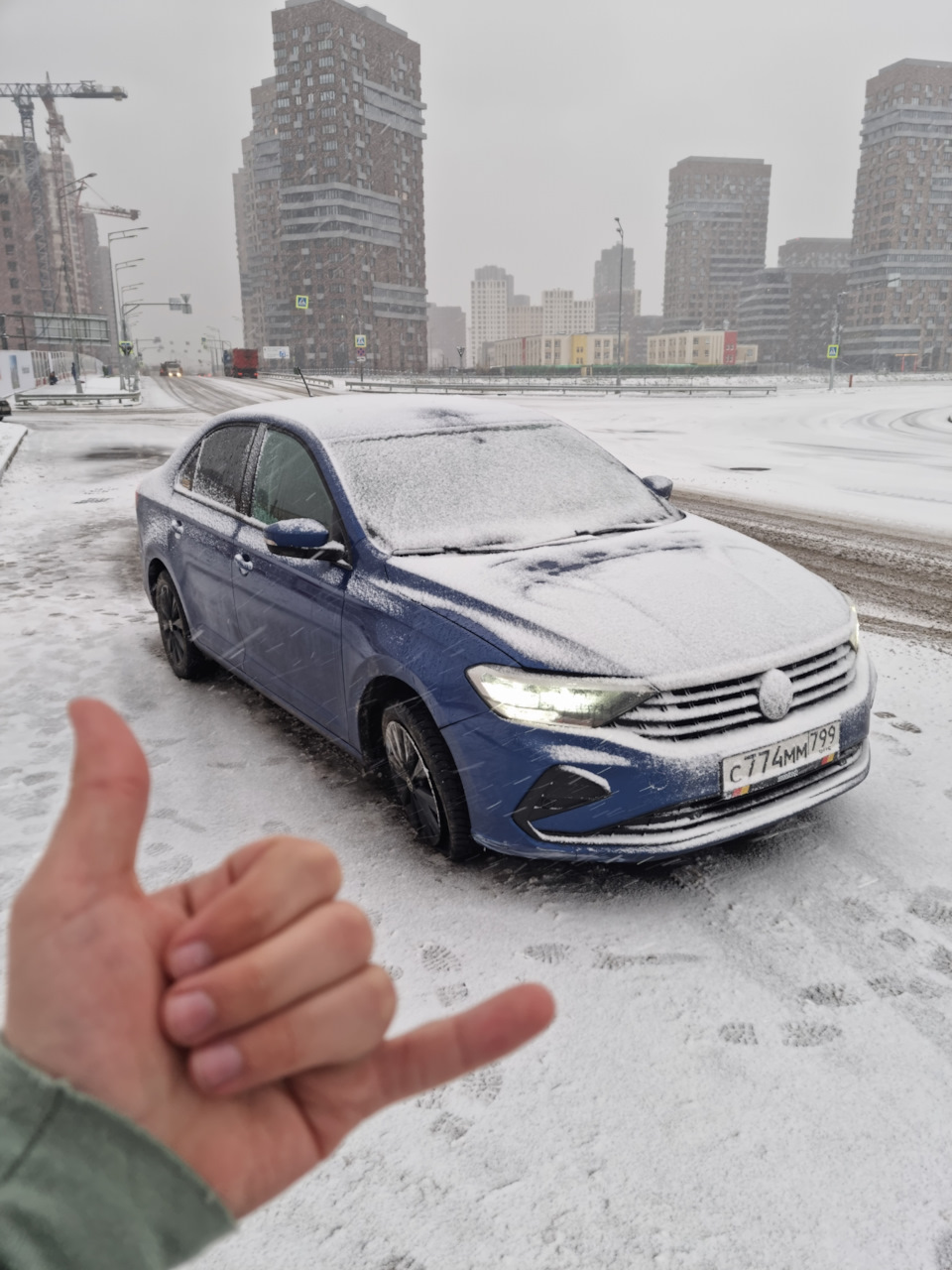 ДТП… — Volkswagen Polo liftback, 1,6 л, 2022 года | ДТП | DRIVE2