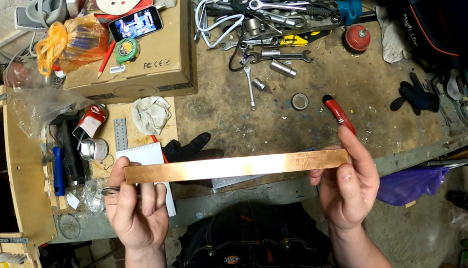 Толстая медная шина куда лучше тех, что шли в комплекте — Citroen Jumper (2G)