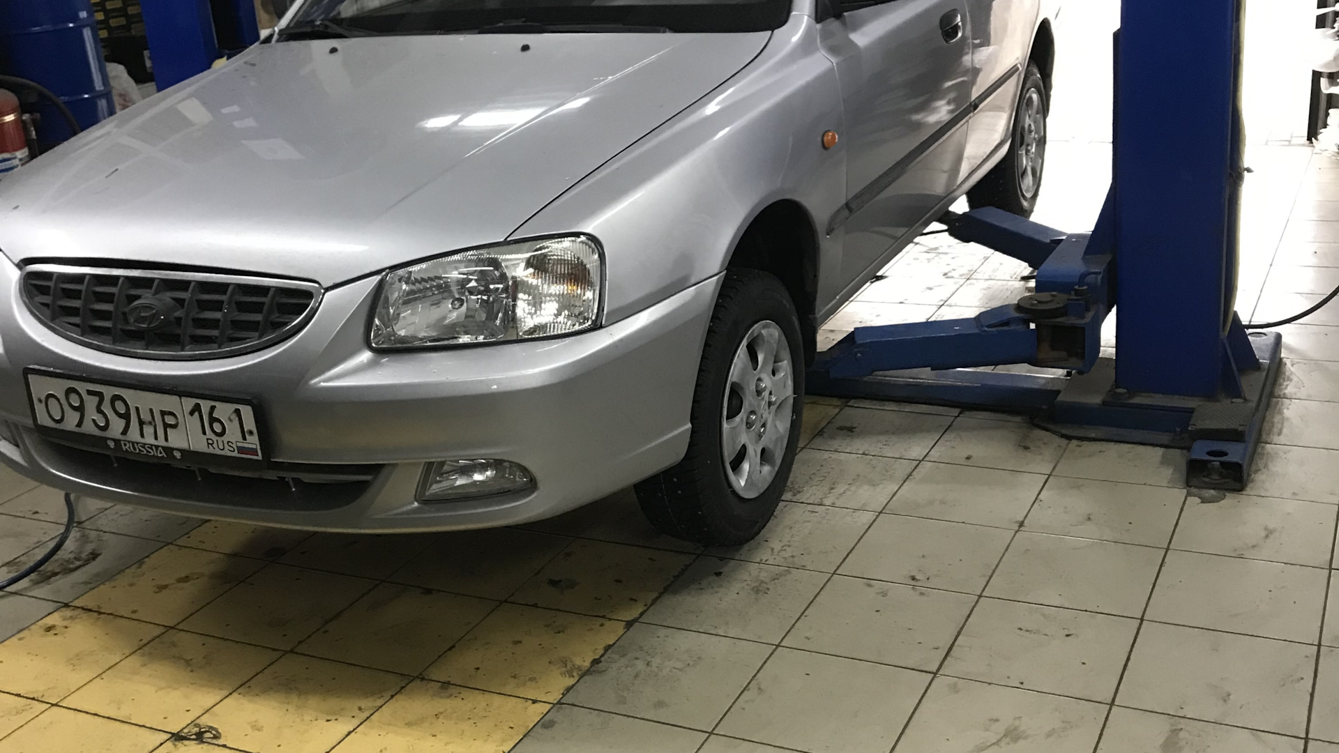 Hyundai Accent (2G) 1.5 бензиновый 2007 | 