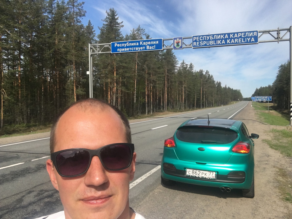 Питер карелия на машине