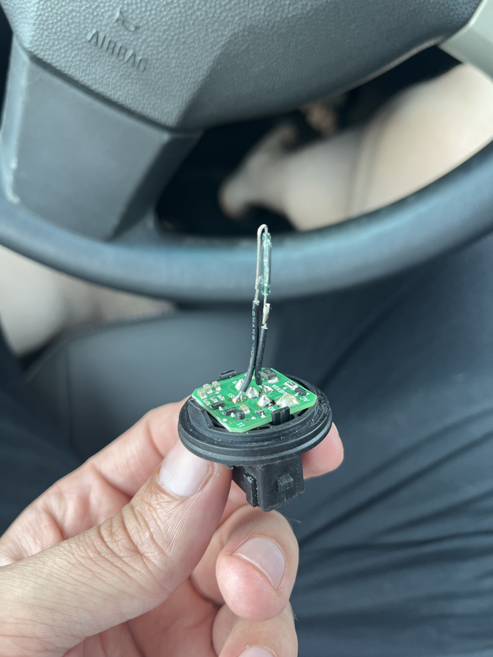 Как обмануть датчик воды в топливе — Opel Astra H, 1,3 л, 2008 года ...