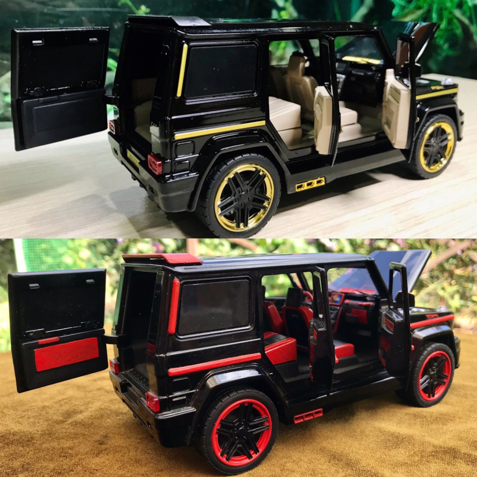 Mercedes-Benz G65 Brabus 1/24 XLG Доработанный — Сообщество «Масштабные  Модели» на DRIVE2