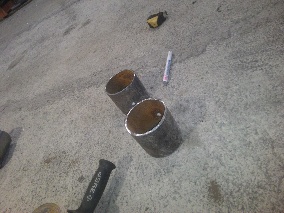 Самодельный пламегаситель (ну или типо того)))) — Lada Гранта, 1,6 л ...