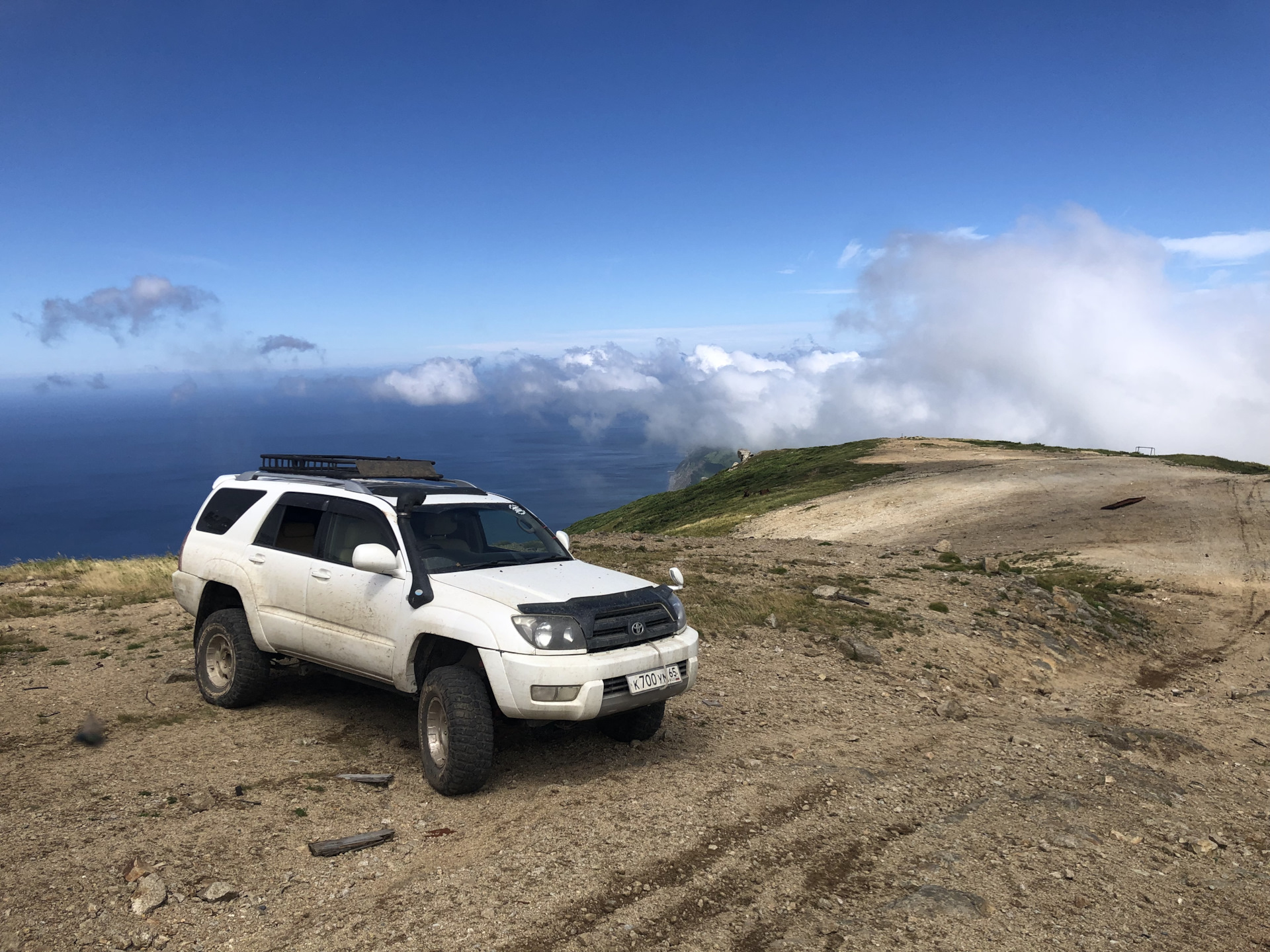 Большое путешествие! Гора Крузенштерна…Прогулка в облаках… Часть 2. —  Toyota Hilux Surf (4G), 2,7 л, 2004 года | путешествие | DRIVE2