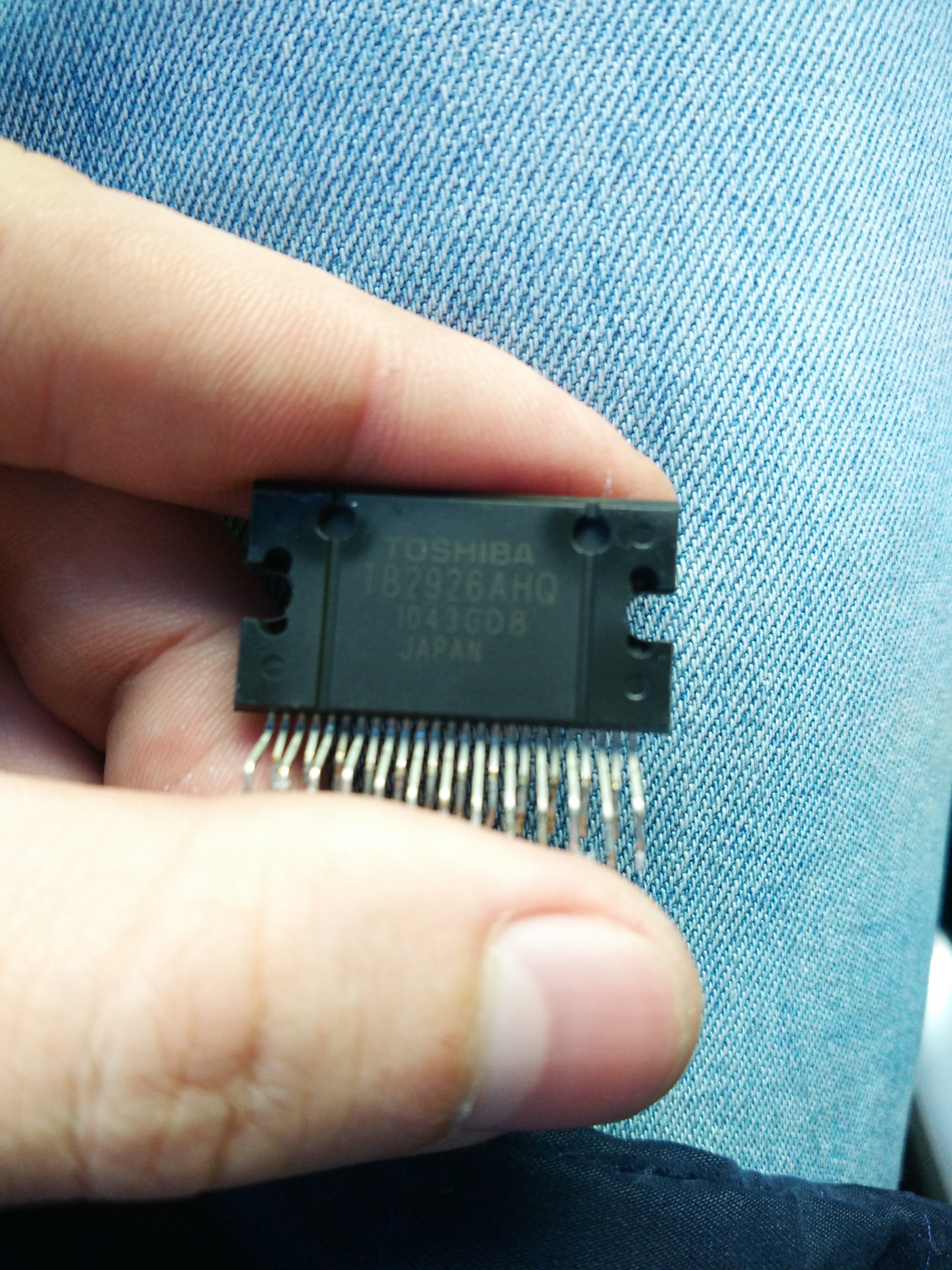 Заменить микросхемы