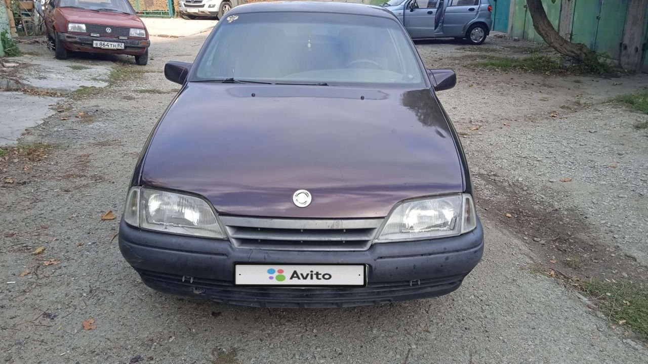 Opel Omega A 2.0 бензиновый 1990 | Темный баклажан на DRIVE2