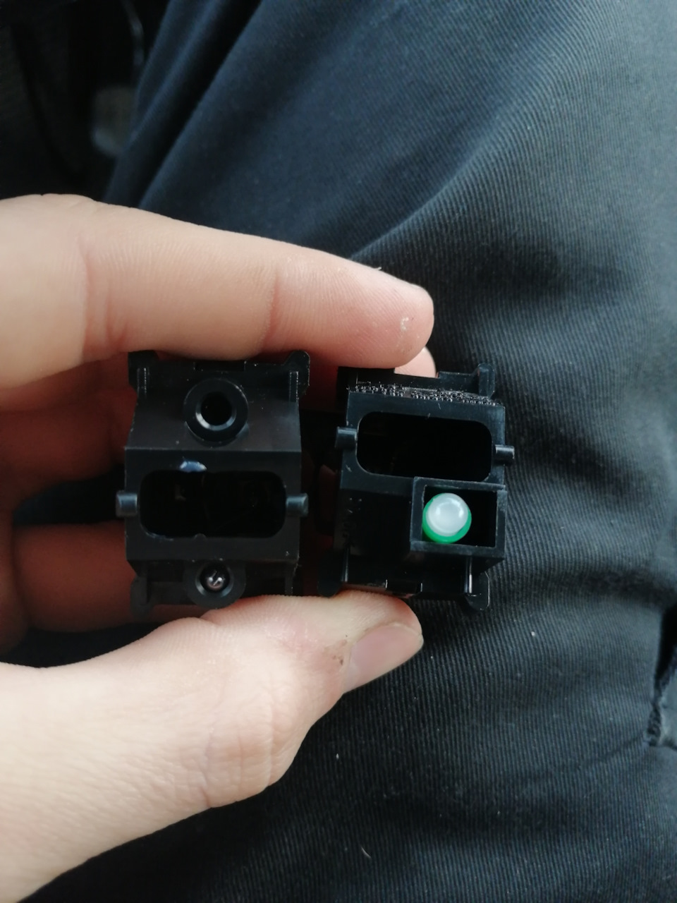 #4 Кнопка печки от нивы на 2107 — Lada 21074, 1,6 л, 2006 года ...