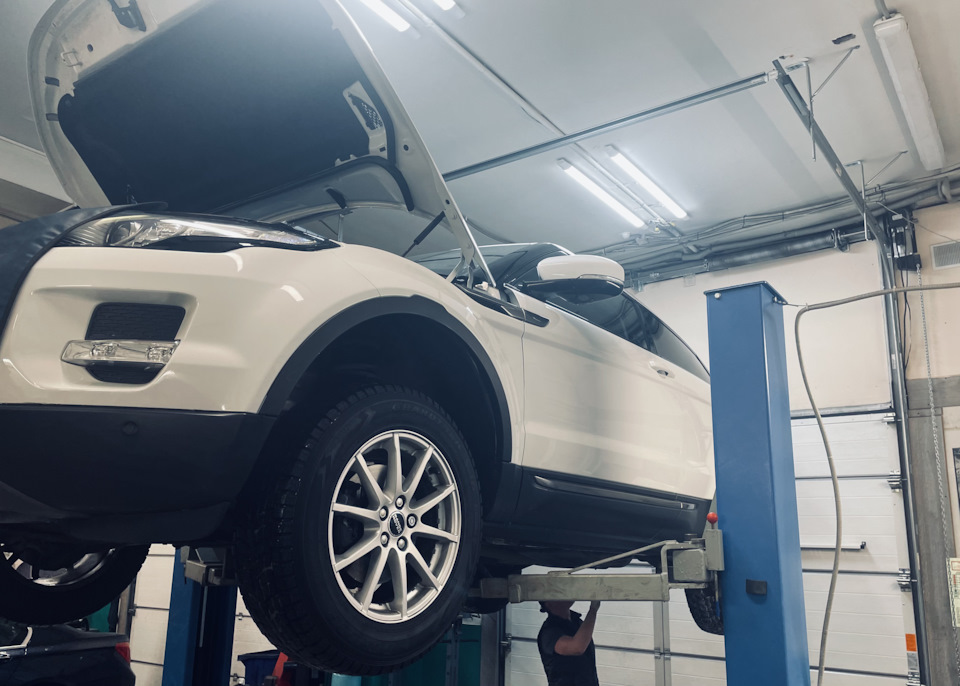 Первое ТО после покупки — Land Rover Range Rover Evoque, 2,2 л, 2012 ...
