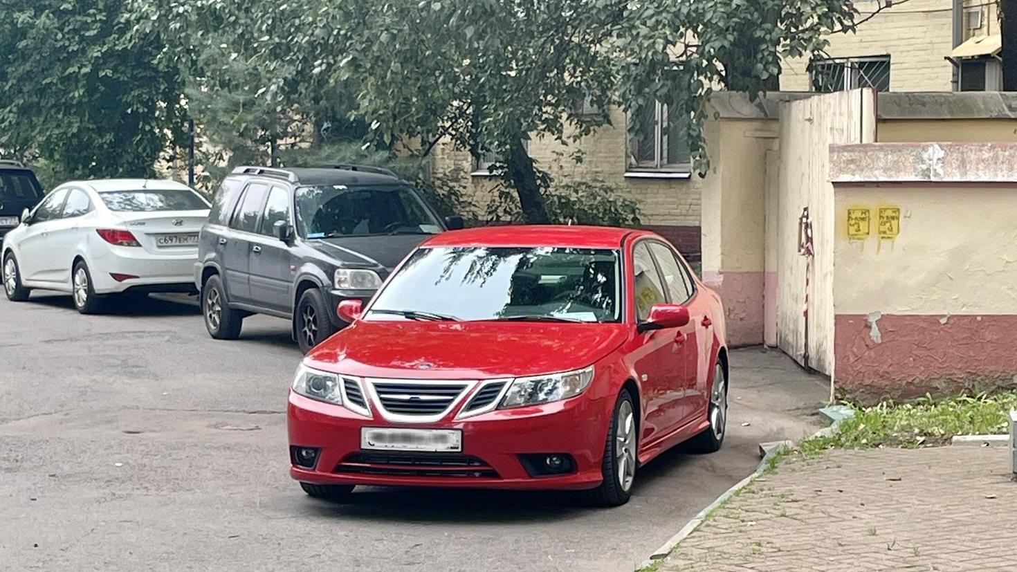 Saab 9-3 (2G) 2.0 бензиновый 2008 | Питер Паркер на DRIVE2