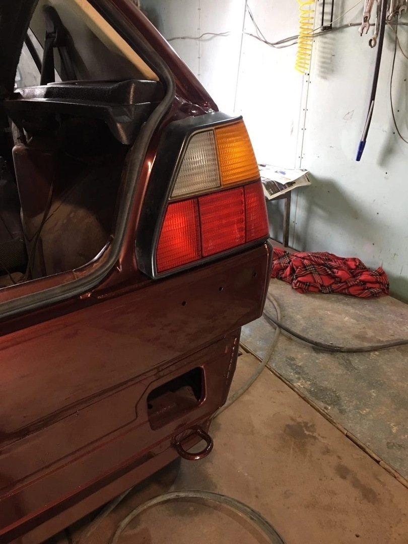 Частичная покраска автомобиля — Volkswagen Golf Mk2, 1,6 л, 1991 года ...