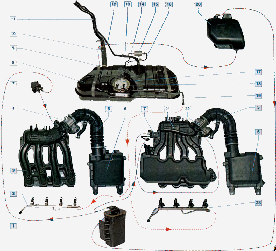 Удаление адсорбера. - DRIVE2