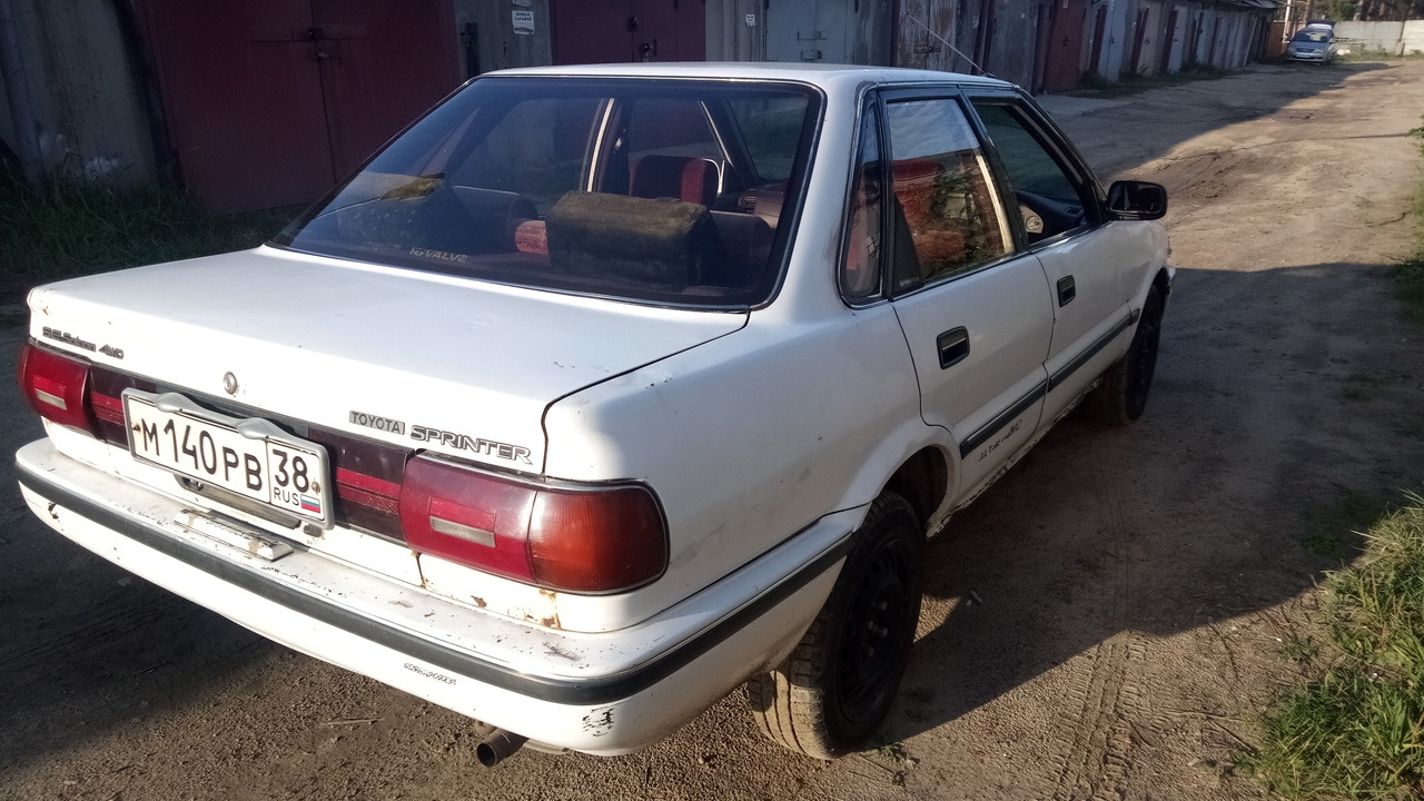 Toyota Sprinter (90) 1.8 бензиновый 1988 | Машина времени на DRIVE2