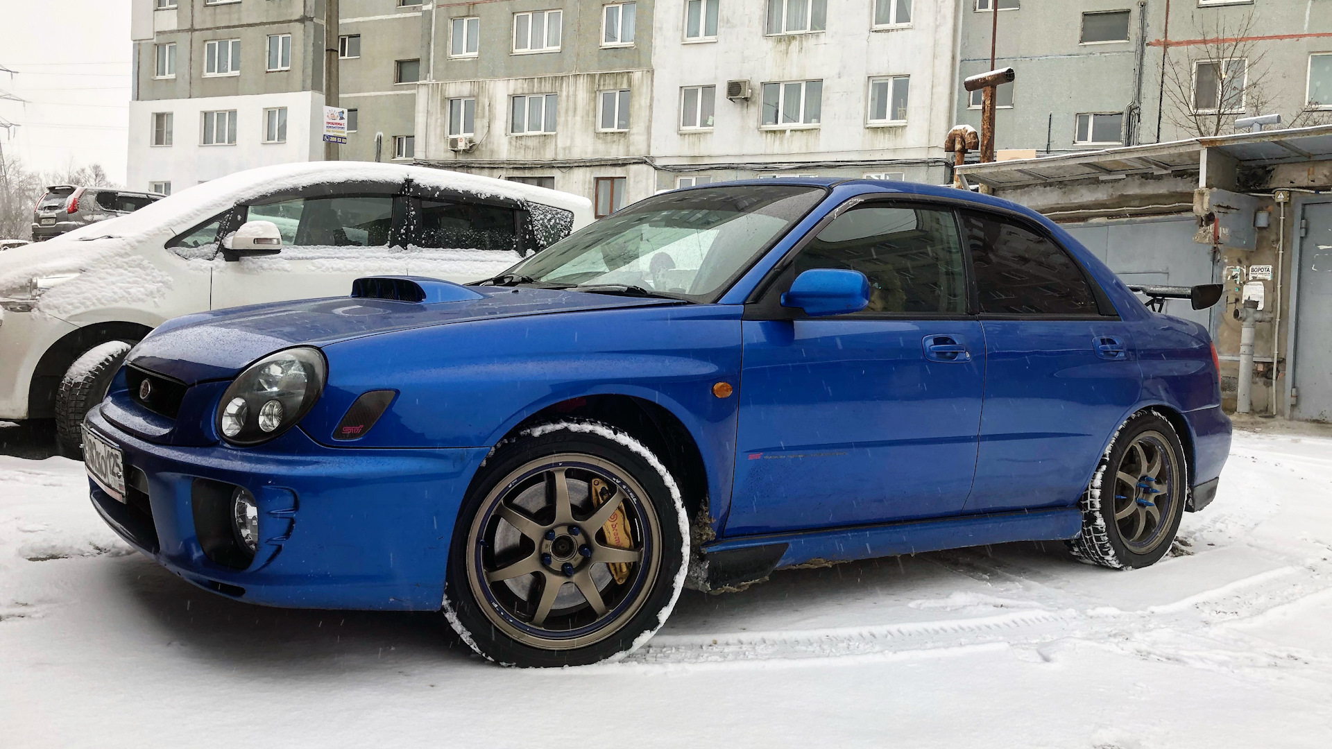 Subaru Impreza WRX STI (GD) 2.0 бензиновый 2003 | Синяя ипотека на DRIVE2