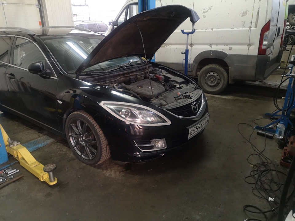 финишная полировка — Mazda 6 (2G) GH