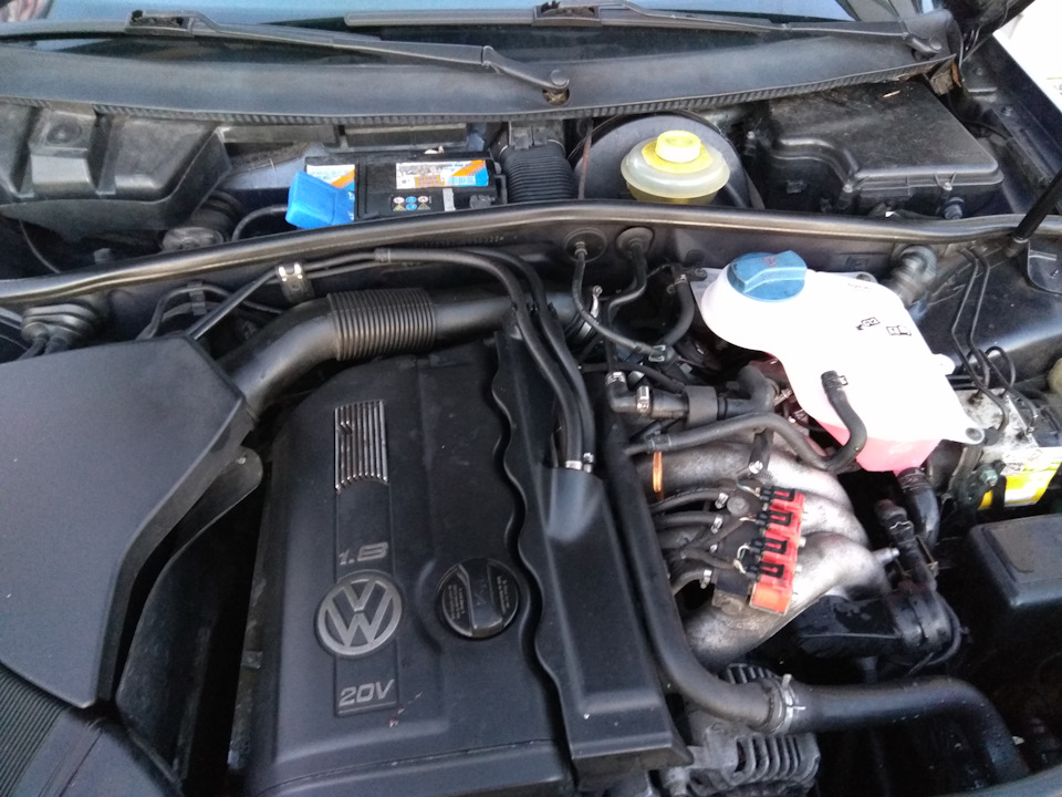 Потек радиатор и замена расширительного бачка. — Volkswagen Passat B5 ...