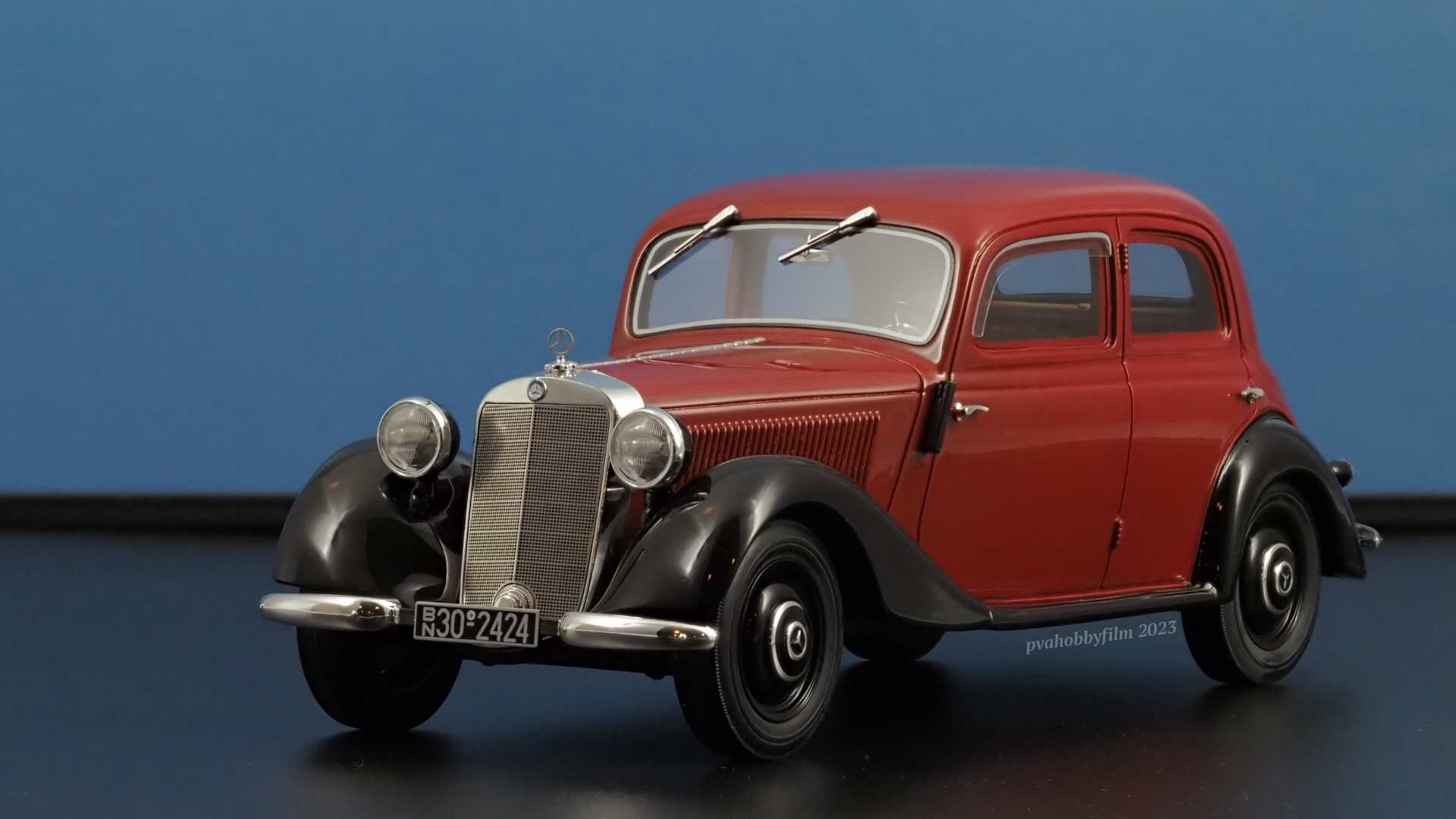 Mercedes-Benz 170V (W136), 1950 (1/18 BoS-Models #006 L.E. 324/1000) —  Сообщество «Масштабные Модели» на DRIVE2