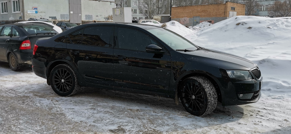 С тонером конечно по симпотичнее ) — Skoda Octavia A7 Mk3