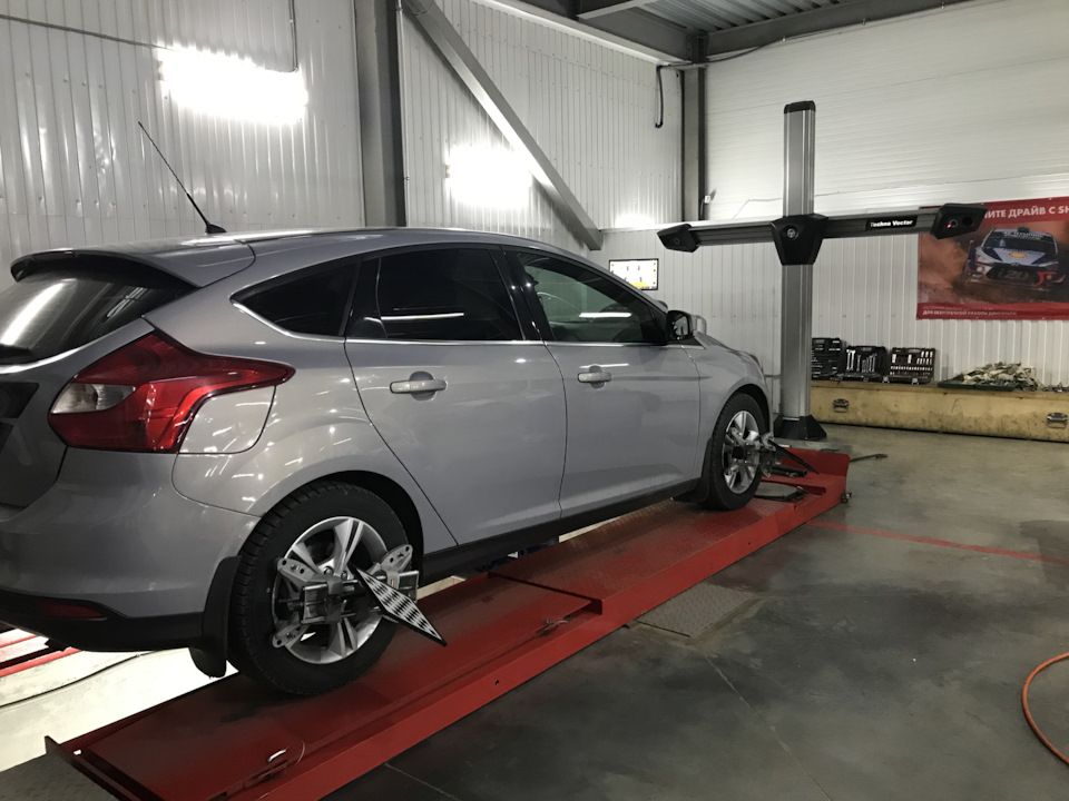 Зима близко, бегите в шиномонтаж, глупцы! — Ford Focus III Hatchback, 1 ...