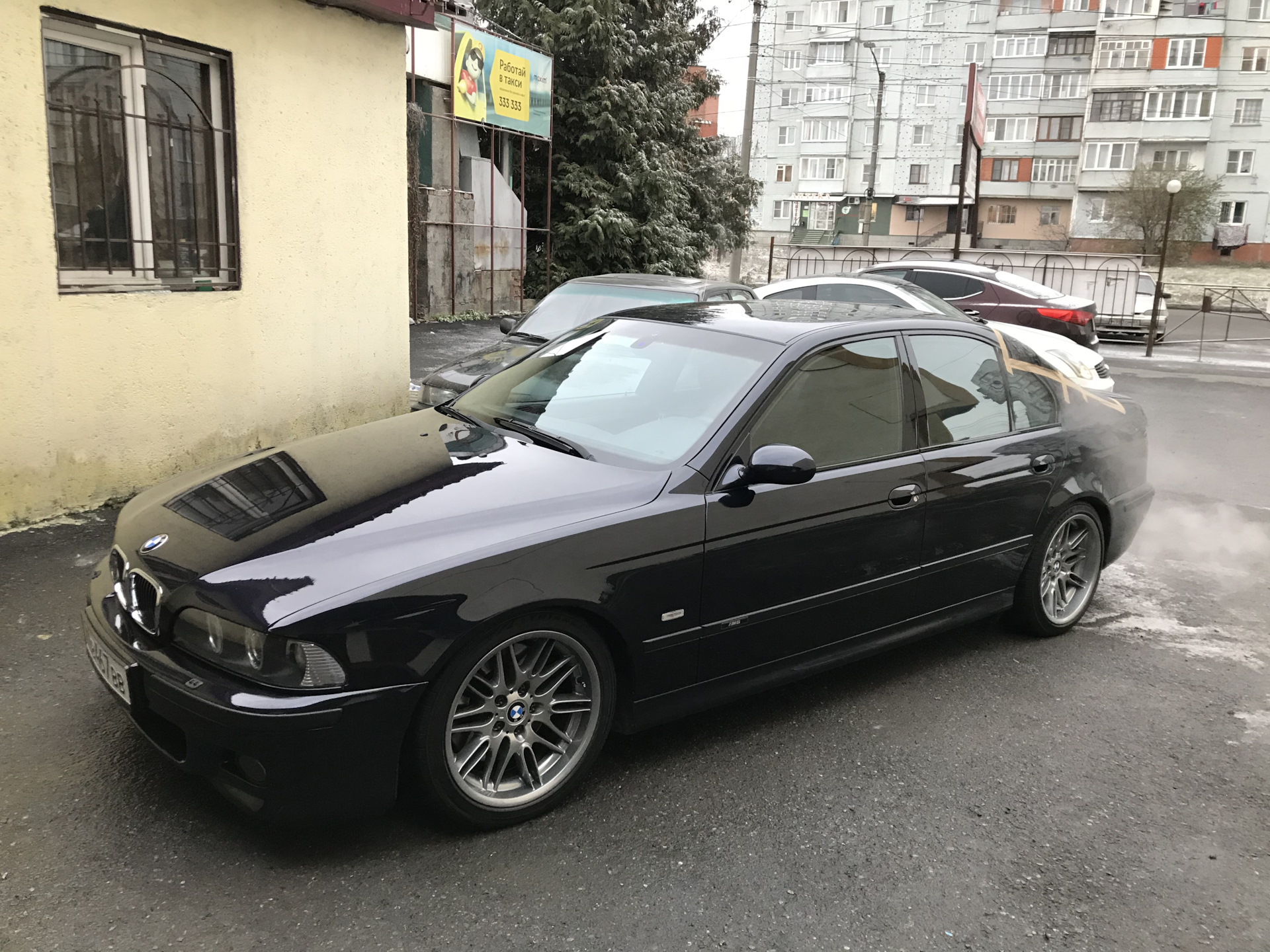 Жопа, лоб) — BMW M5 (E39), 4,9 л, 2000 года | своими руками | DRIVE2