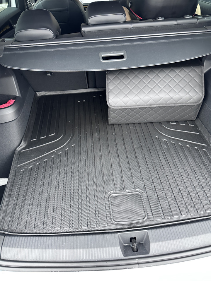 Комплект: коврики в салон + коврик в багажник на Volkswagen Tiguan (3G ...