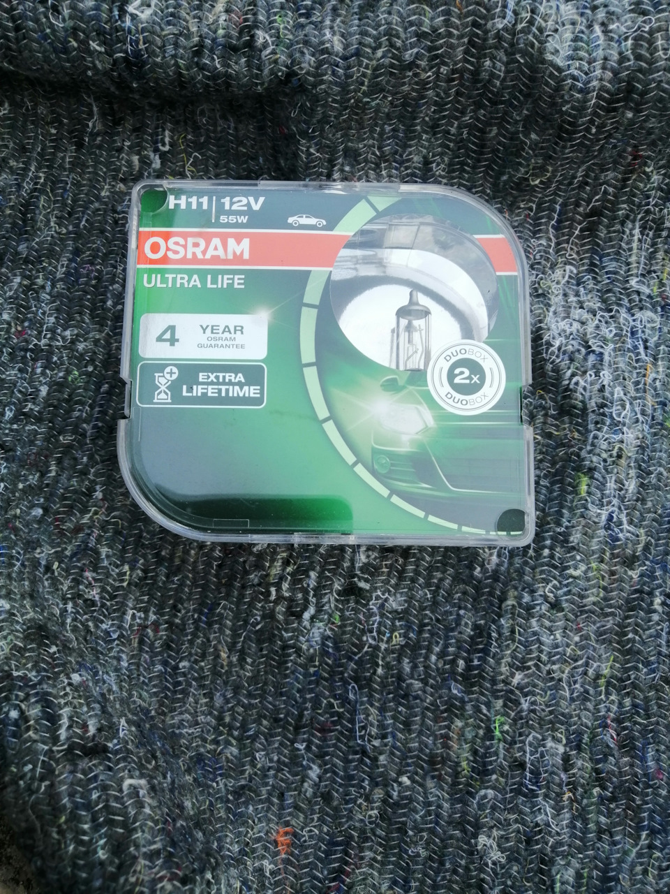 Замена ламп противотуманных фар, сколько отходили лампы Osram Cool Blue ...