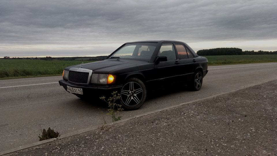 Предписание за тонировку — Mercedes-Benz 190 (W201), 2 л, 1984 года ...