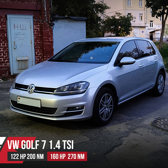 Чип-тюнинг VW в Минске. Выбор прошивки. — Volkswagen Golf Mk7, 1,4 л ...
