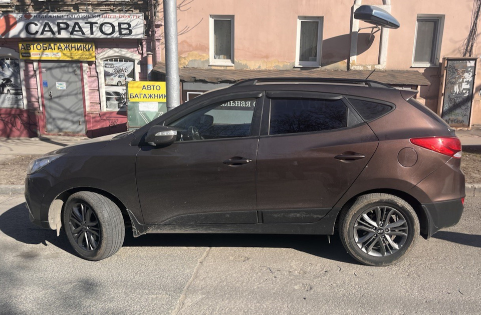 Рейлинги для Hyundai ix35 — ULTRA-BOX на DRIVE2