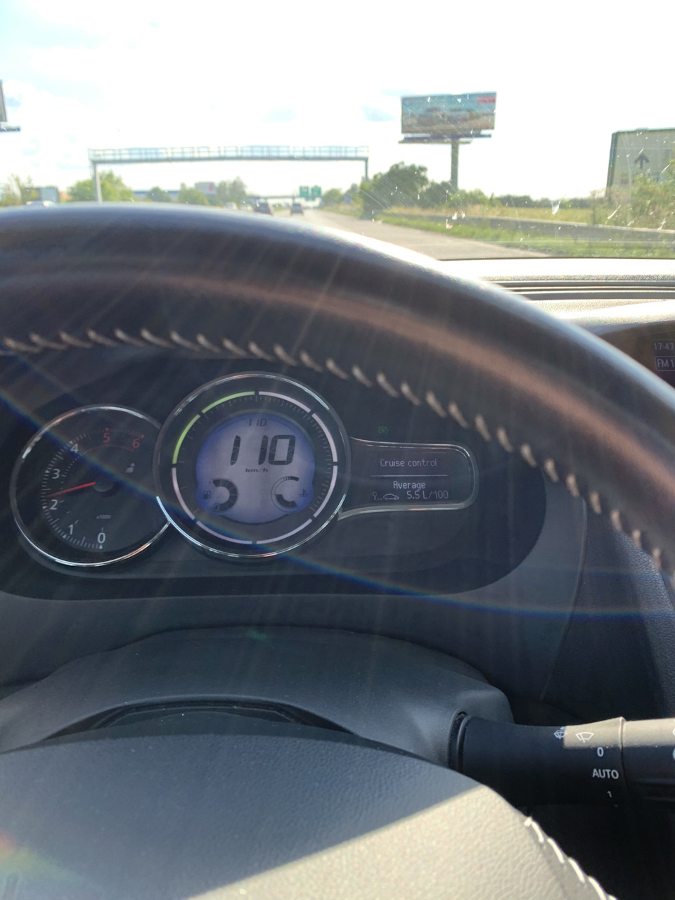 Расход по трассе — Renault Fluence, 1,5 л, 2015 года | заправка | DRIVE2