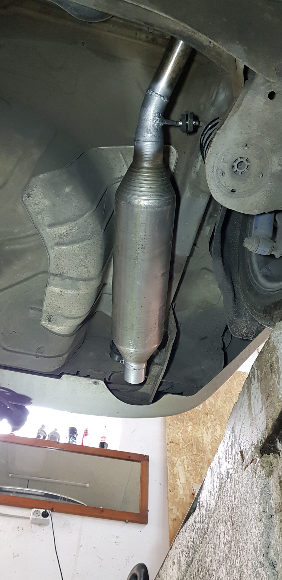 Стило с резонатором вместо глушителя — FIAT Stilo, 1,6 л, 2004 года ...