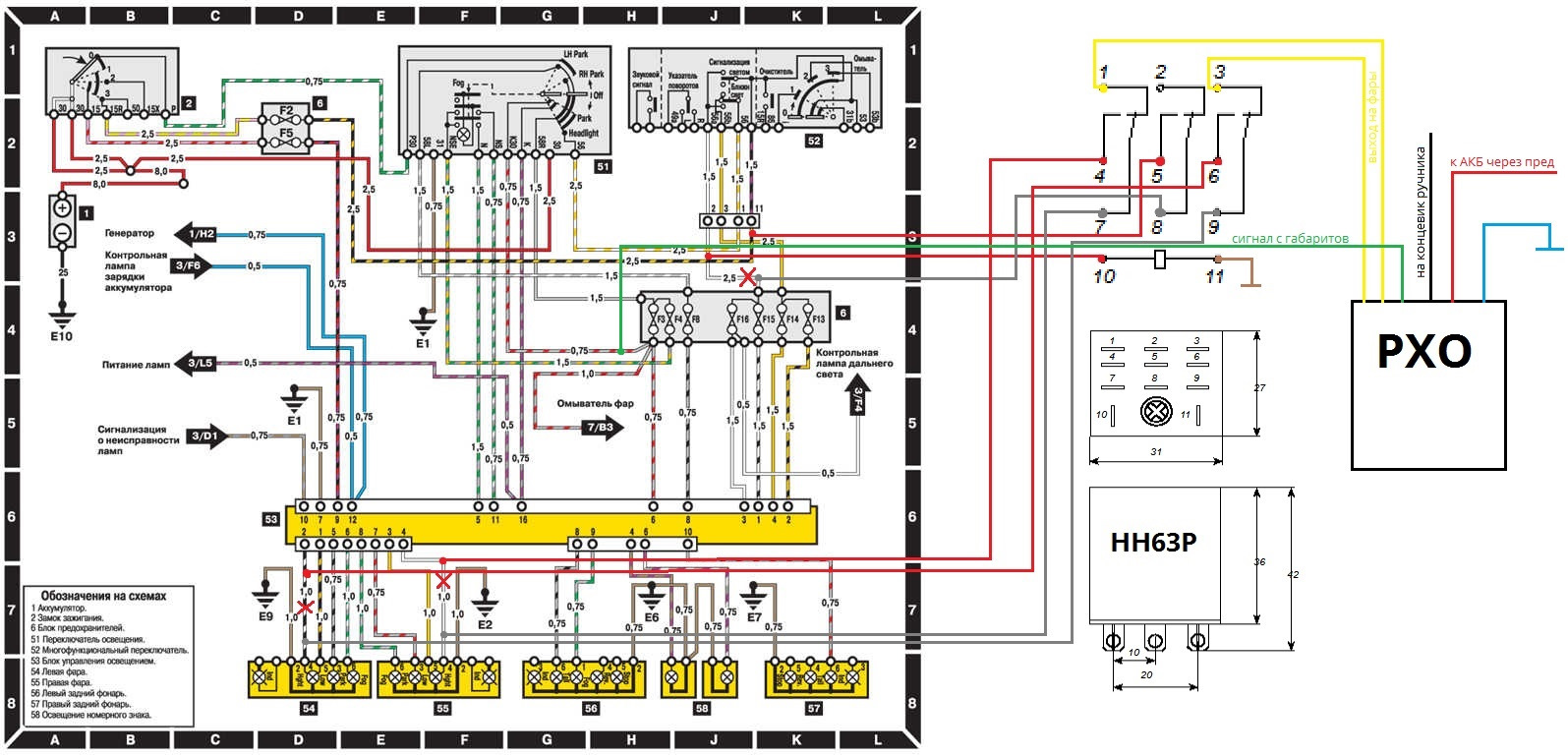 Mercedes c180 w202 диагностика схема подключения проводов