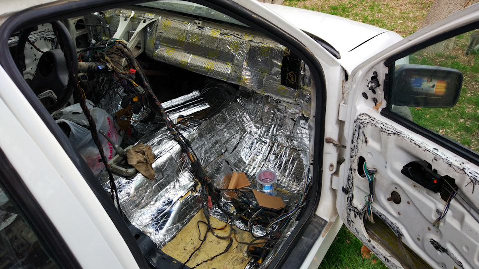 Продолжение Вибро-Шумоизоляция Салона… — Ford Sierra, 2 л., 1989 года ...