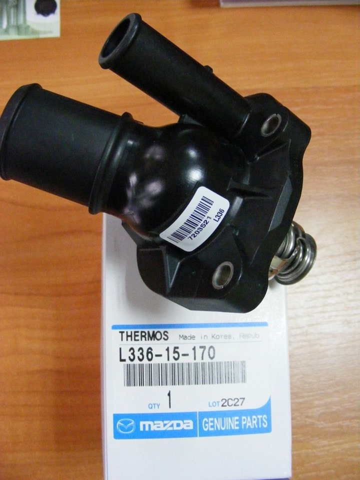 L33615170 Термостат системы охлаждения Mazda-6 (GG) 2002-… Mazda ...