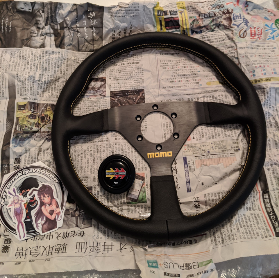 Руль MOMO Veloce Racing 91 года — Subaru Forester (SF), 2 л, 2001 года ...