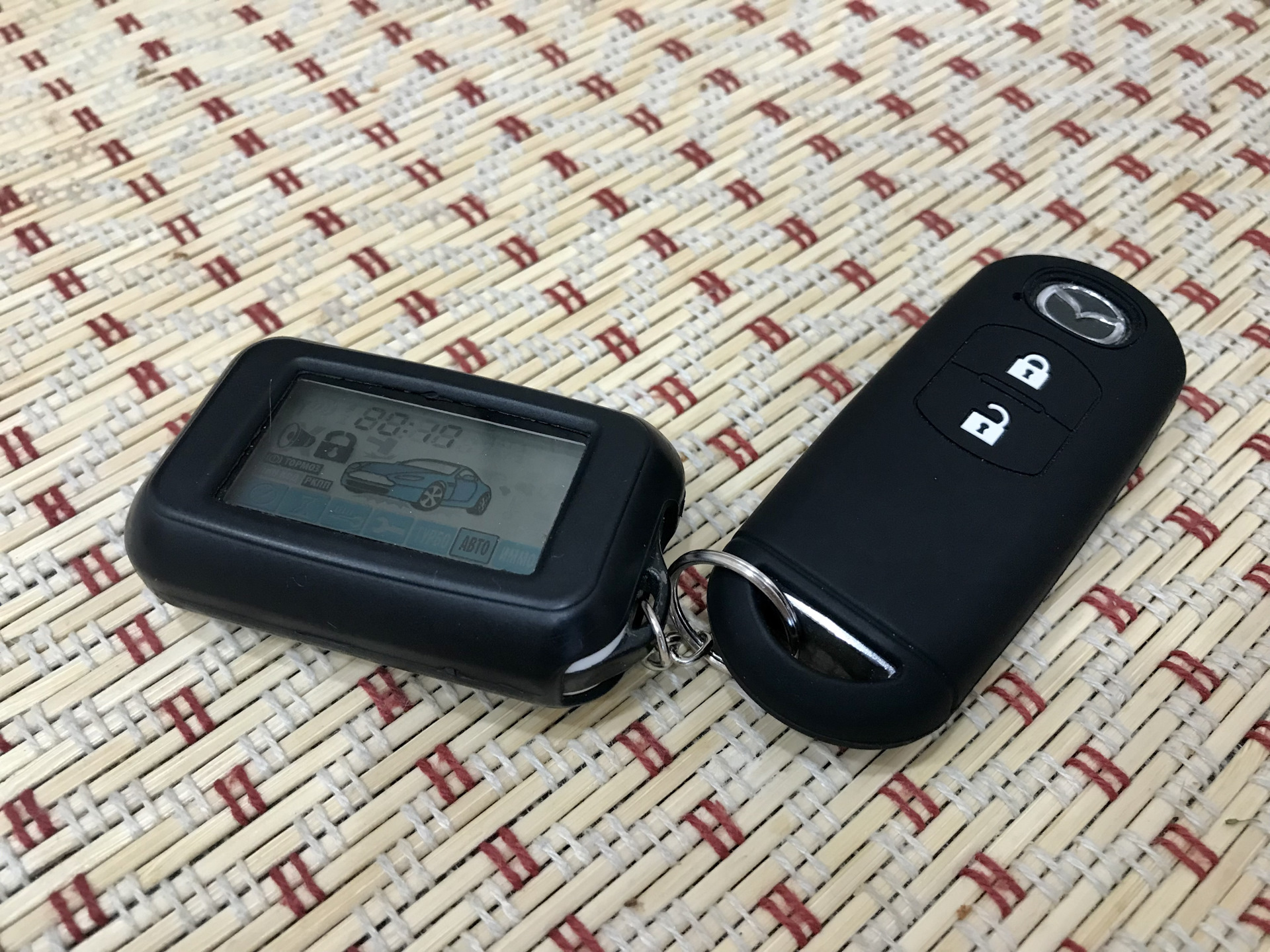 #19 ☆ Корпус ключа 🔑 зажигания + Чехол Мазда СХ-5 ☆ — Mazda CX-5 (1G ...