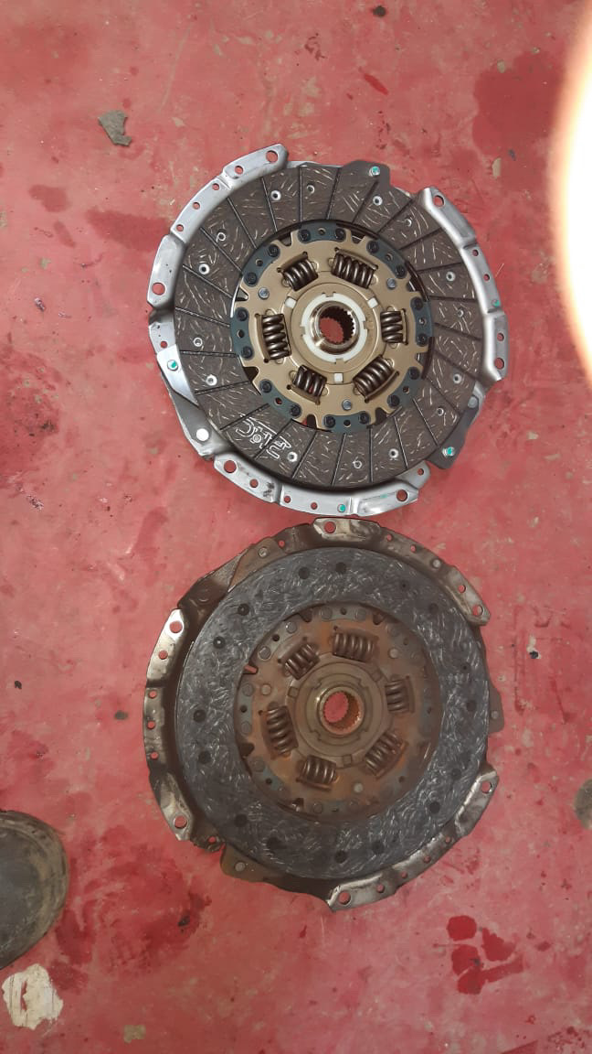 Как выглядит плохой диск сцепления 🙂 — Honda Accord Wagon (5G), 2 л ...