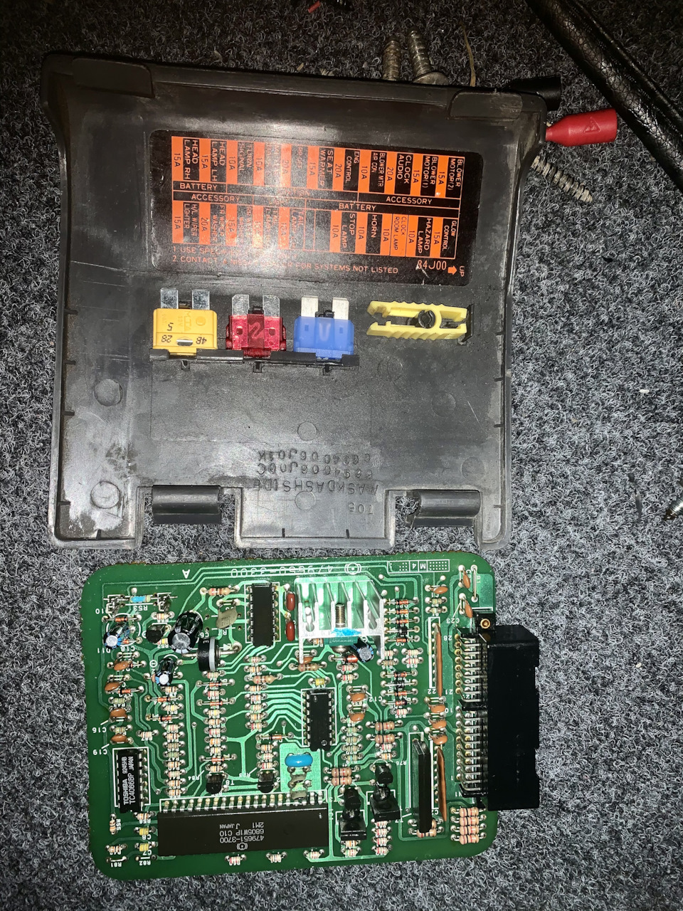 Ниссан патрол схема подключения свечей накала