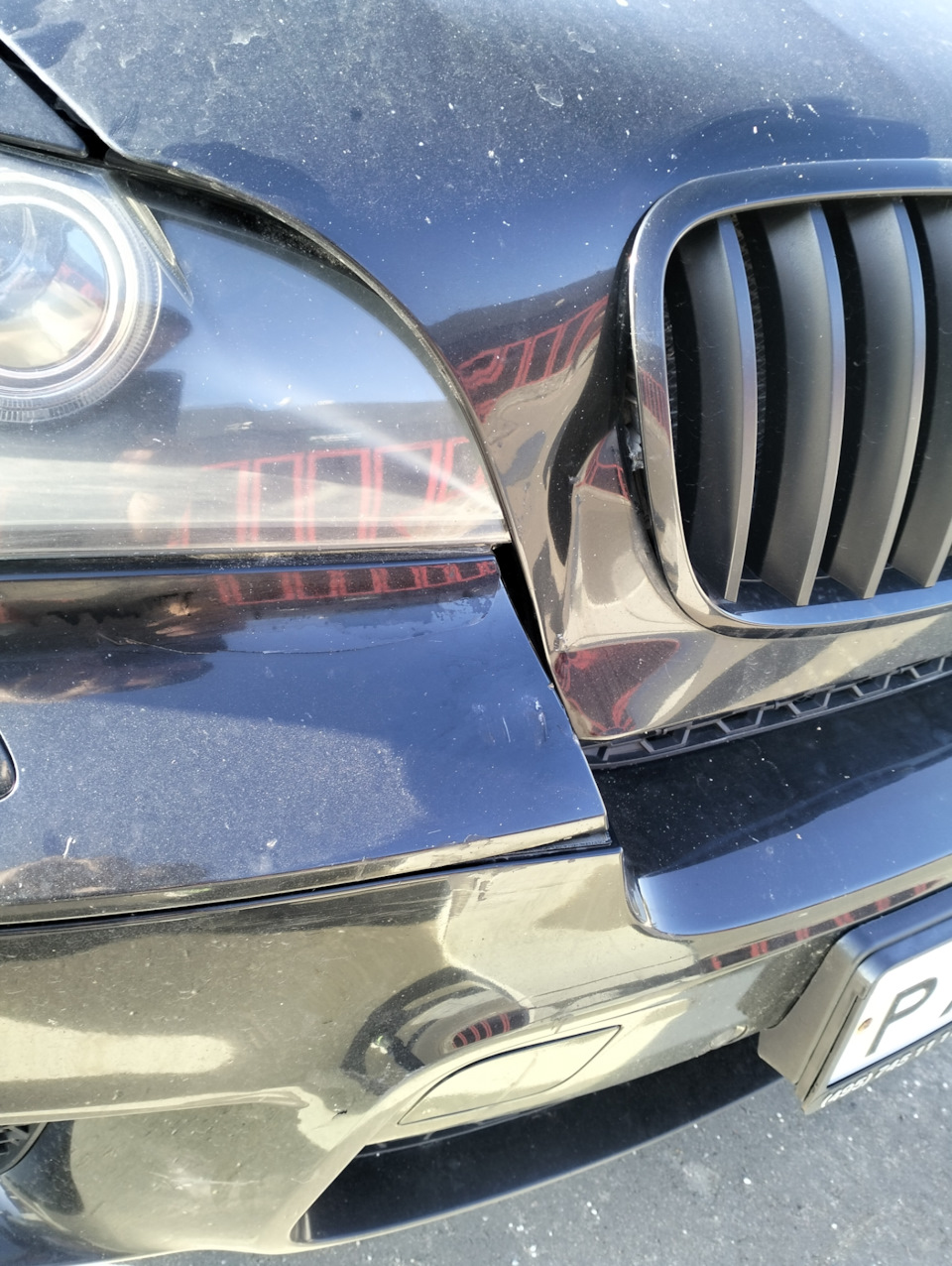 Печалька… ДТП — BMW X5 (E70), 3 л, 2008 года | ДТП | DRIVE2