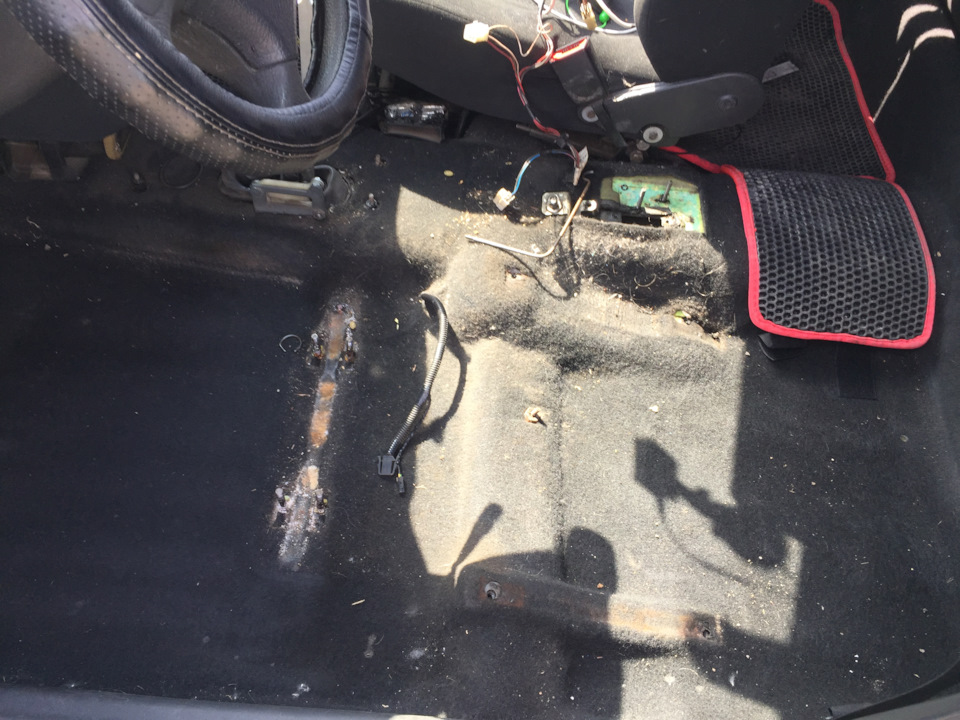 О происходящем… Замена ручника\\ Новые ПТФ + LED ZDATT — Lada Приора ...