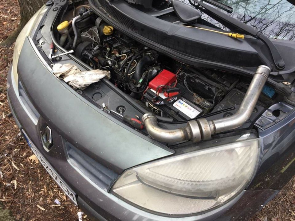 Замена свечей накаливания и очистка кондюха — Renault Grand Scenic II ...