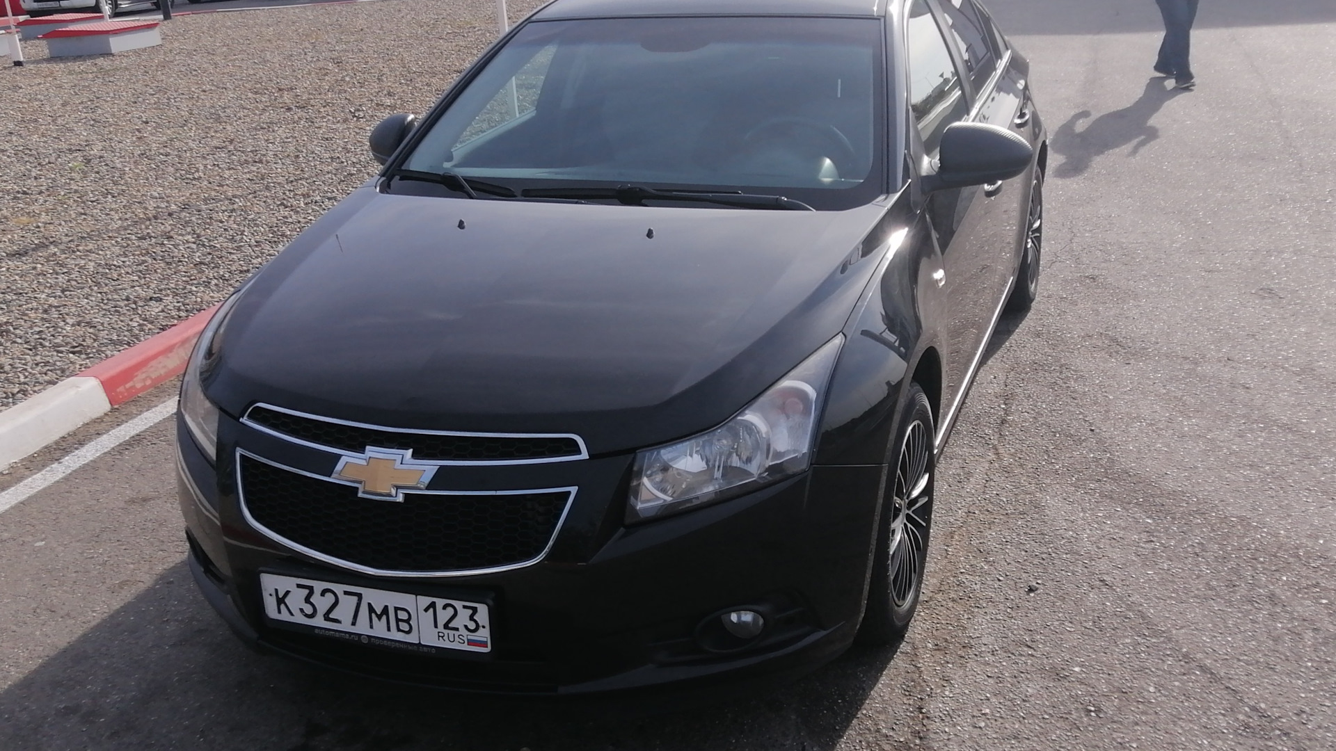 Chevrolet Cruze (1G) 1.8 бензиновый 2010 | чЁрный на DRIVE2