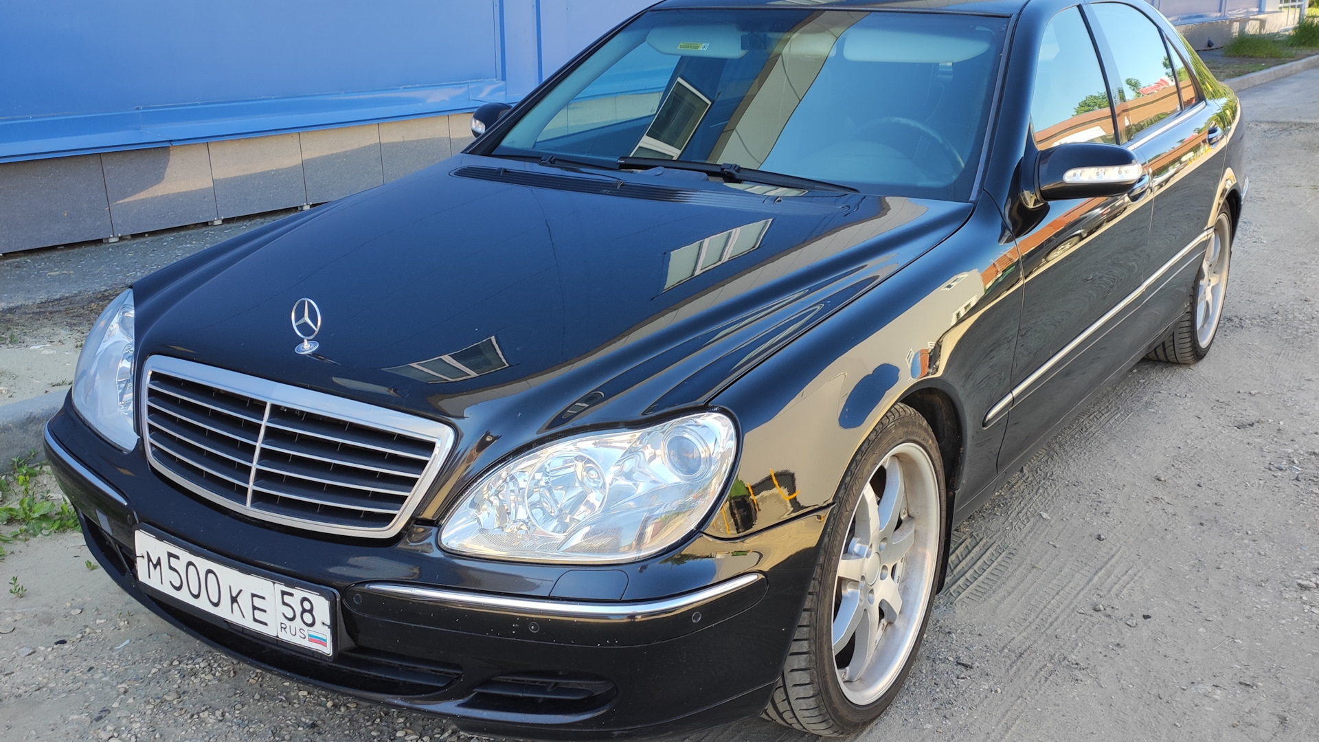 Mercedes-Benz S-Class (W220) 3.7 бензиновый 2003 | BLACK STAR на DRIVE2