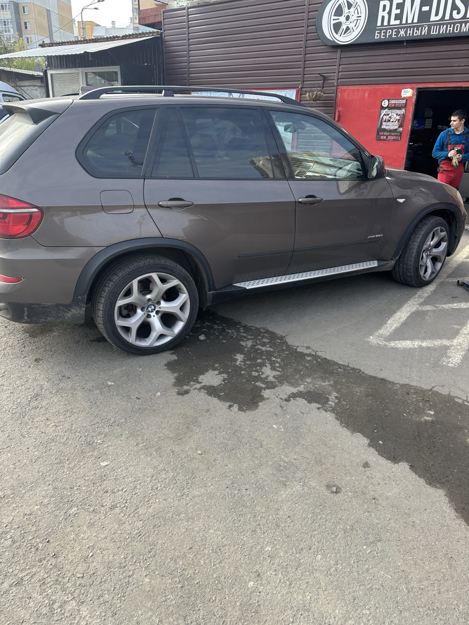 Покраска дисков Графит — BMW X5 (E70), 3 л, 2010 года | колёсные диски |  DRIVE2