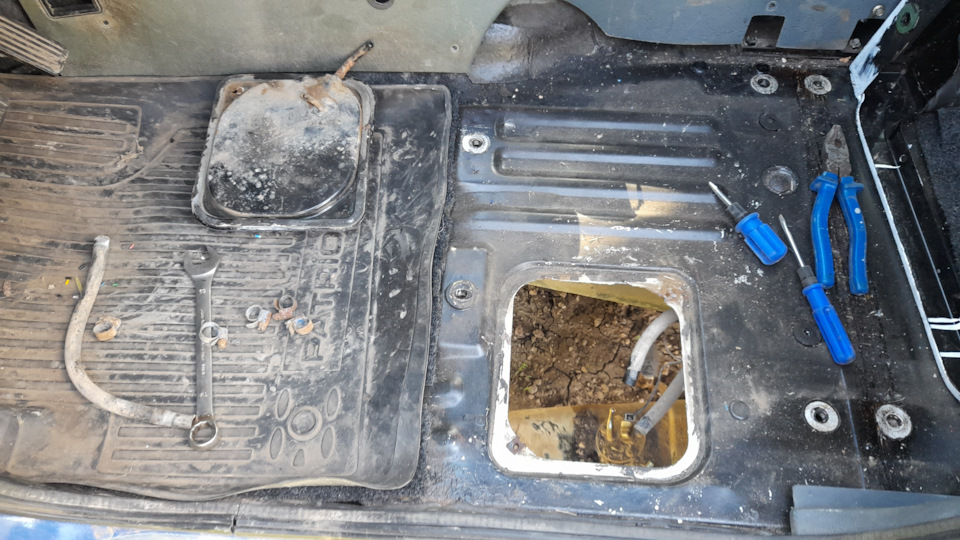 Запись #21. Потекли оба бака после установки колёс. Переделка всей ...