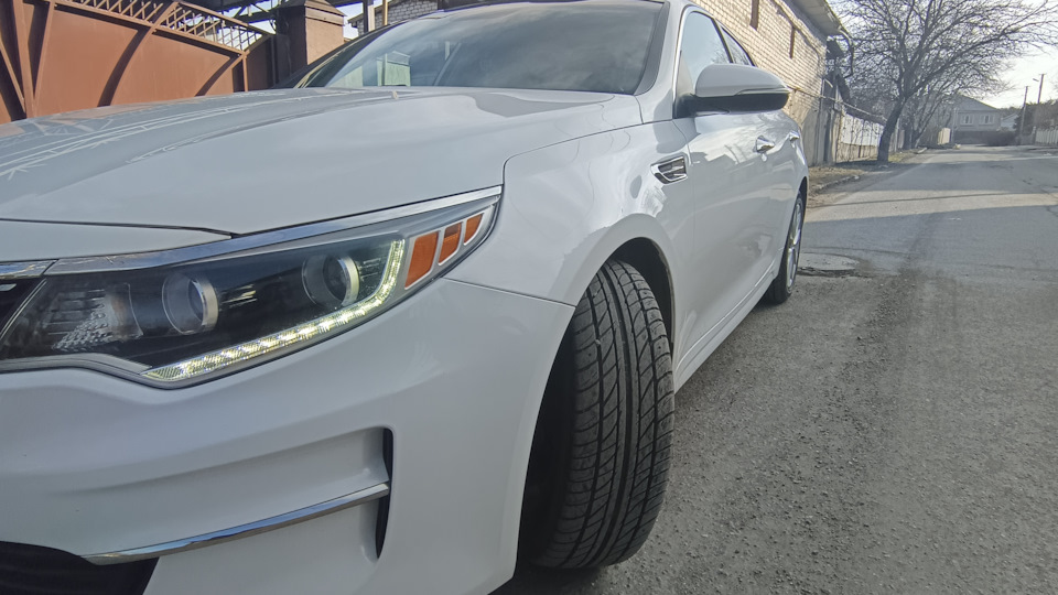 KIA Optima (4G) 2.4 бензиновый 2016 | White Ghost на DRIVE2