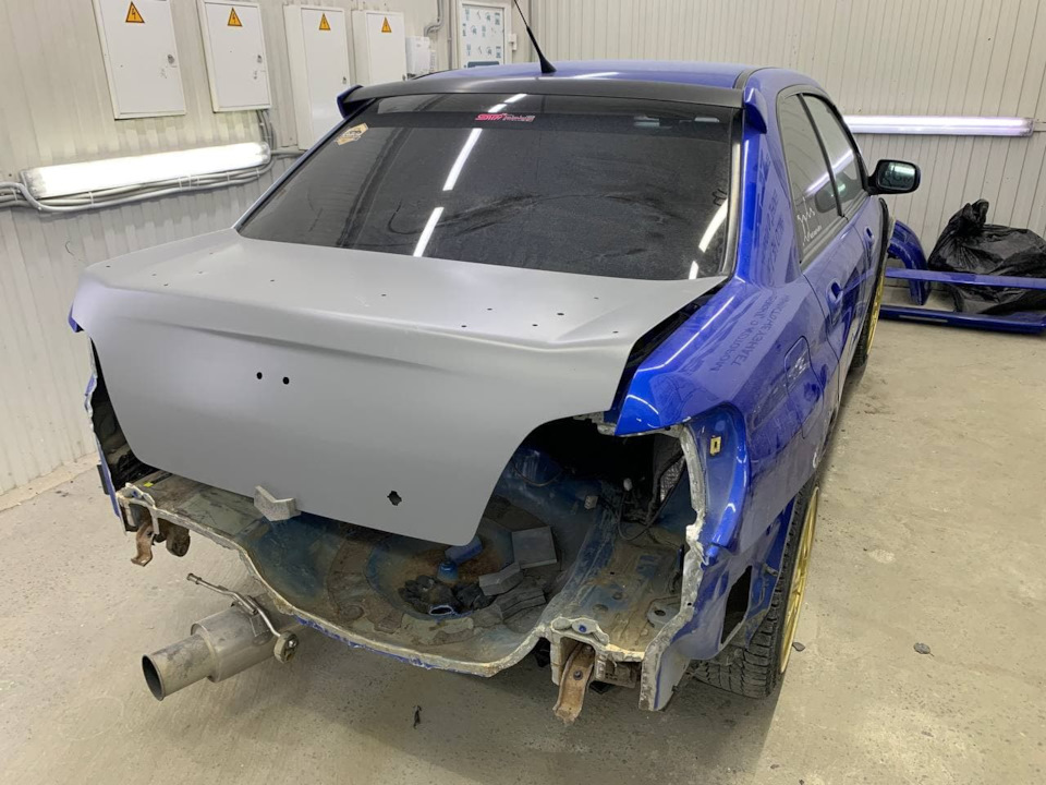 первая примерка, уже были первые кайфуши! — Subaru Impreza WRX STI (GD)