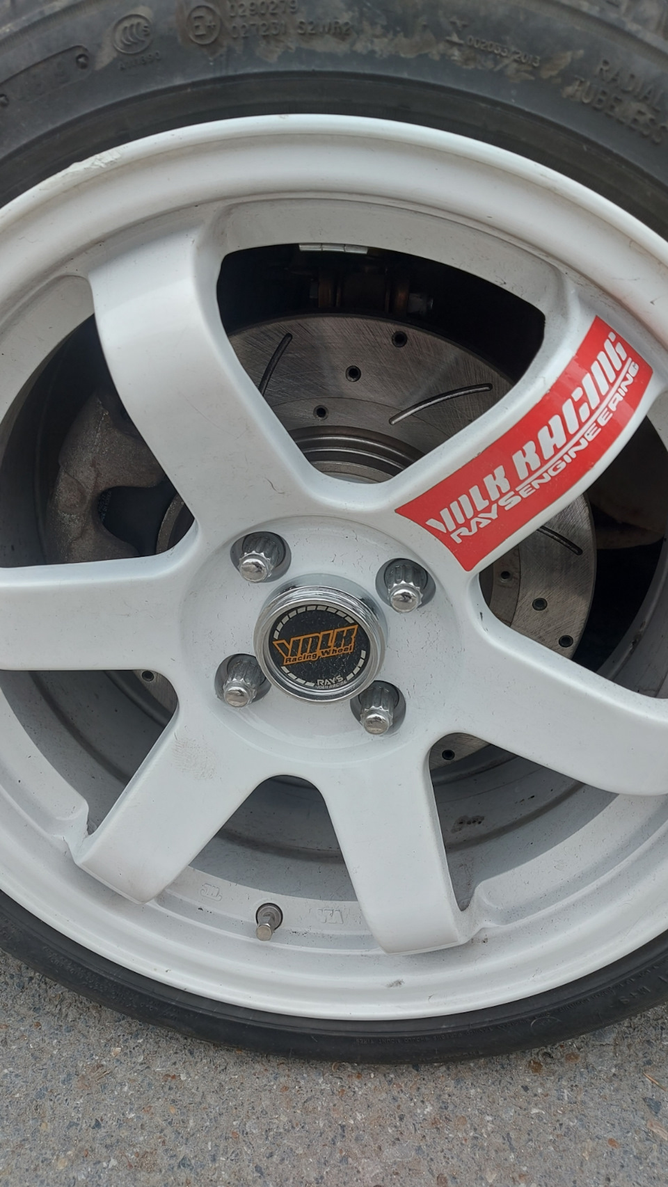 Передние стойки Астон -50 и тормозные диски АТС — Lada Granta Sport, 1 ...