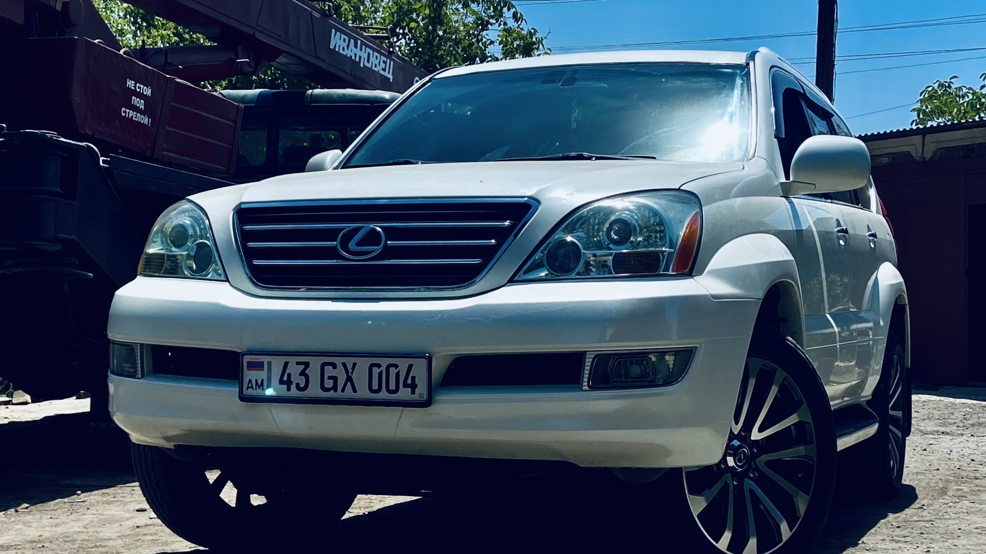 Lexus GX (UZJ120) 4.7 бензиновый 2004 | LEXA на DRIVE2