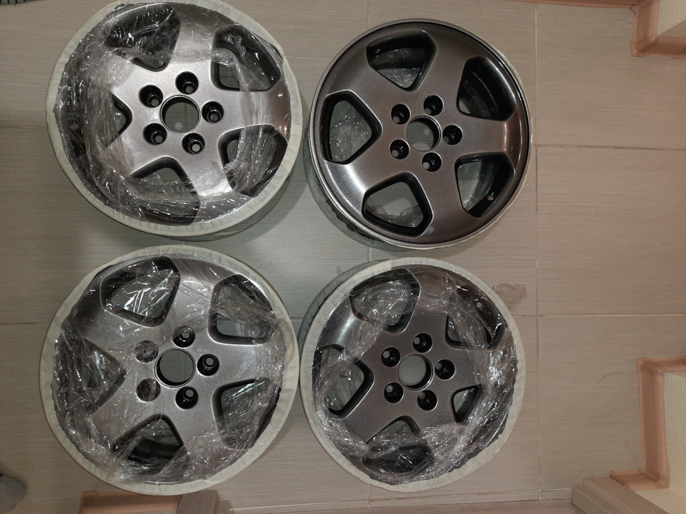 Новые старые диски — родные R16 — Honda Accord Coupe (6G), 3 л, 1999 ...
